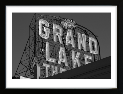 Grand Lake Theatre i Oakland - By Night