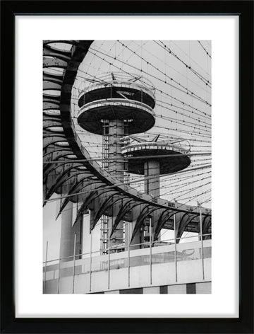 Philip Johnson - New York State Pavilion - Fotoplakat